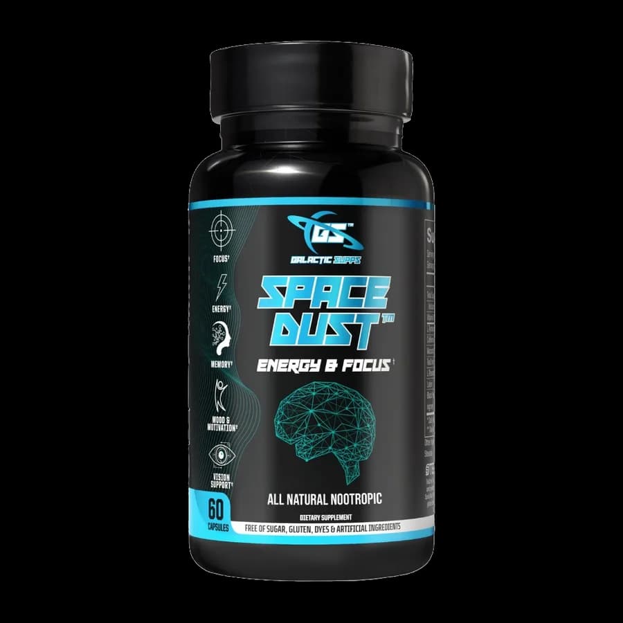 Space Dust™ — Galactic Supps flagship nootropic bottle