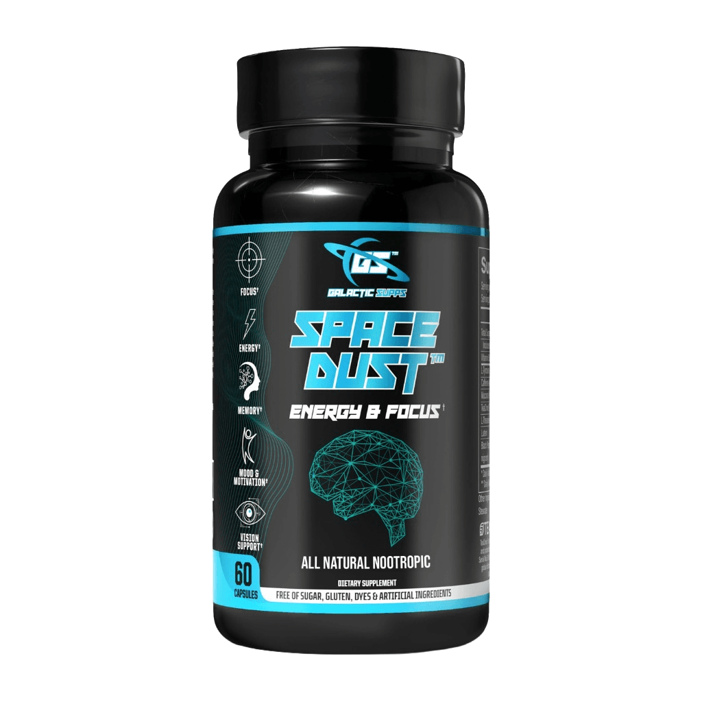 Space Dust™ — Galactic Supps flagship nootropic bottle