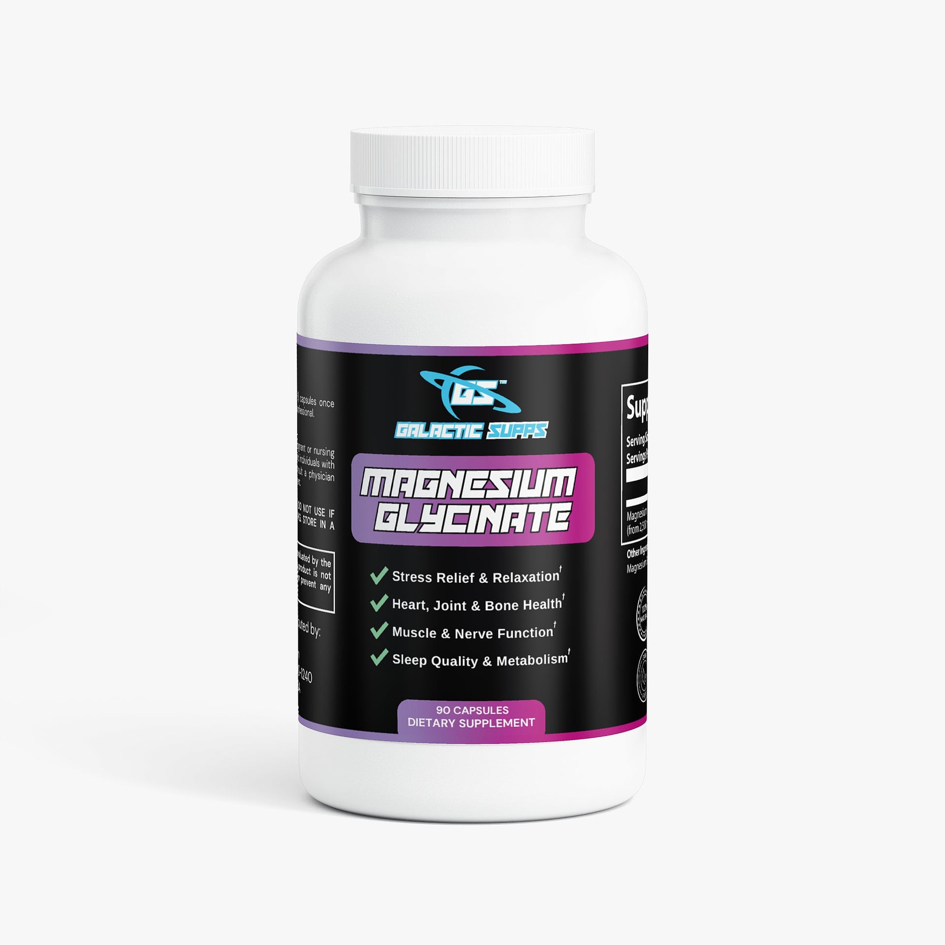 Magnesium Glycinate — front label