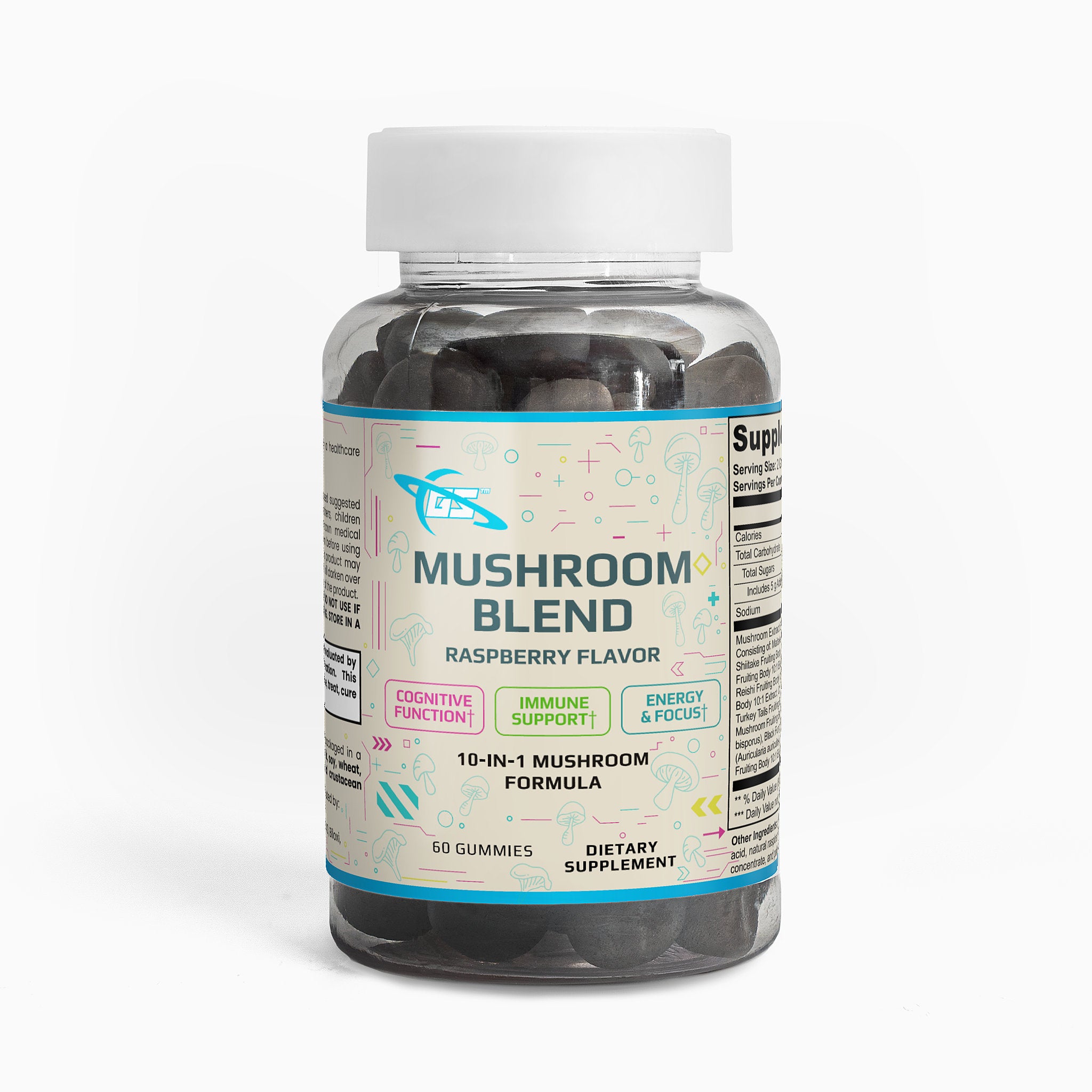 10x Mushroom Gummies — view view