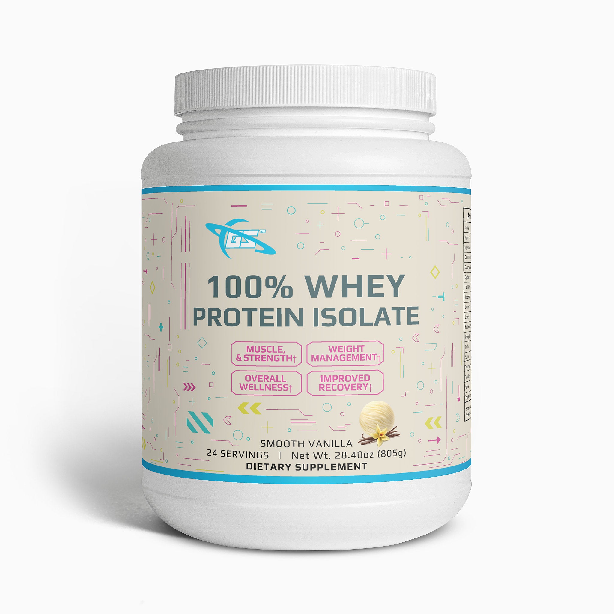 Advanced Whey + MCT · Vanilla — view view