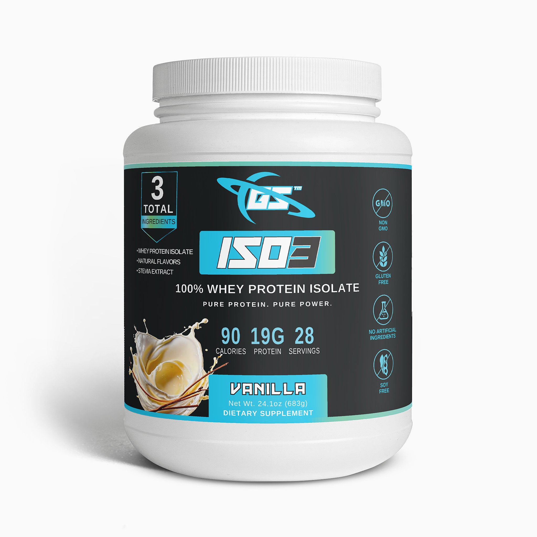 Iso3 Whey Isolate · Vanilla — view view