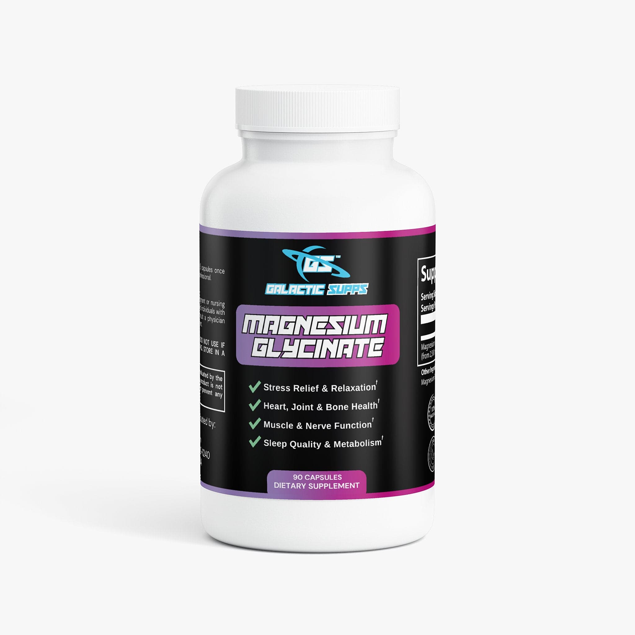 Magnesium Glycinate — front label